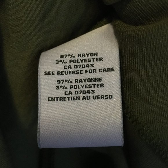 Olive Green Belted Button Up Cargo Skirt - Picture 9 of 10